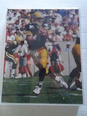 Brett Favre - Green Bay Packers Football - 8x10 Photo Print with plastic frame